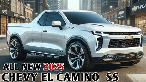 2025 Chevy El Camino SS The Return of the King of the Highway - YouTube