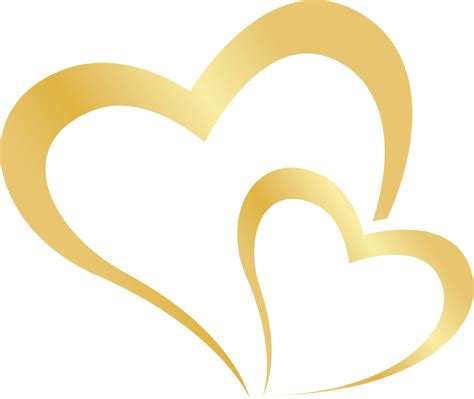 Gold Heart Clipart, Transparent PNG Clipart Images Free Download - Clip ...