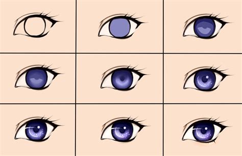 Eye steps | Anime eye drawing, Easy anime eyes, How to draw anime eyes