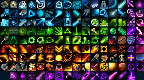 SciFi Skills Icons by REXARD in Textures - UE4 Marketplace | Pixel art ...