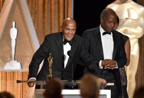 Harry Belafonte and Sidney Poitier at the Academy’s Governors Awards ...