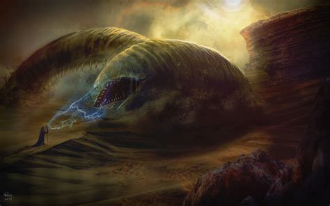 Dune Sandworm Concept Art