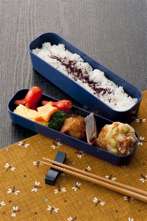 Japanese lunch box stock photo. Image of asian, meal - 24936330