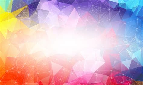 Colorful low poly background. Polygonal design pattern. Bright mosaic ...