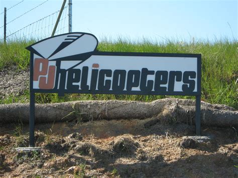 PJ Helicopters Sign by TWFMetalArt on DeviantArt