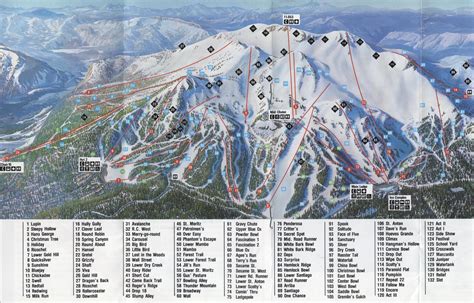 mammoth trail map