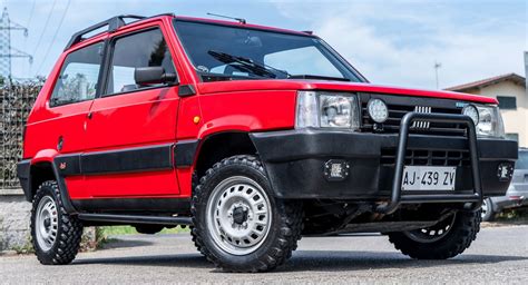 Restored 1986 Fiat Panda 4×4 Is A Cute But Rugged Italian Off-Roader