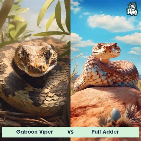 Gaboon Viper: Predator-Prey Interactions, Fights, and Aggressive ...