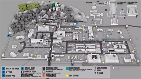 Escape from Tarkov Reserve Map: Extraction Points, Best Loot Spots ...