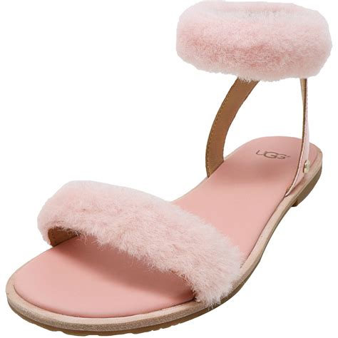 UGG - Ugg Women's Fluff Springs Sunset High-Top Fur Sandal - 8M ...