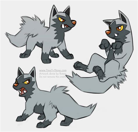 Poochyena Sketchpage by TinyFlyThing on DeviantArt