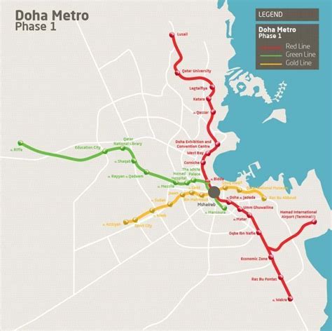 Qatar Rail: Doha Metro's Mshereib station to be among world's largest ...