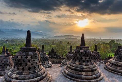 Borobudur Temple: Java, Indonesia