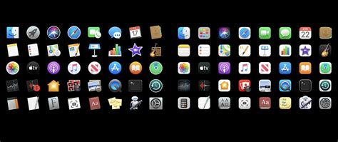 500+ MacOS Catalina icons for MacOS Big Sur