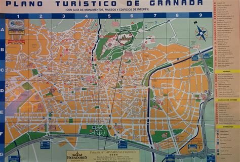 Granada map with circumferential highway | Tourism Granada