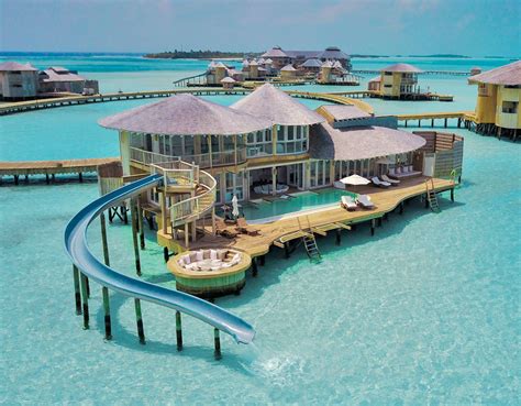 This Maldives Resort Features Villas With Their Very Own Water Slides