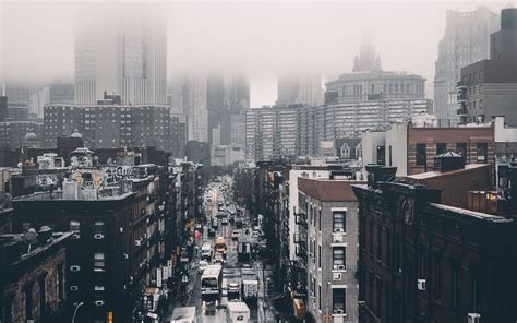 Foggy City Wallpapers - 4k, HD Foggy City Backgrounds on WallpaperBat