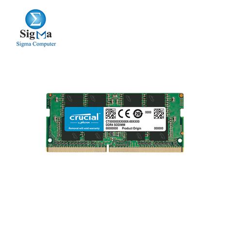 Crucial 8GB DDR4-2400 SODIMM | 525 EGP