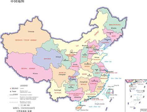 China Provincial Map, Map of China Provinces, China Maps 2018