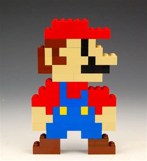 Mario lego projects with building instructions – Artofit