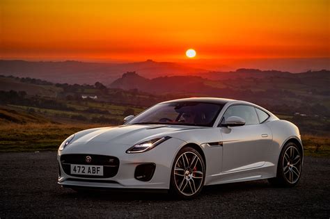 Fonds d'ecran Jaguar Levers et couchers de soleil 2018 F-Type Chequered ...