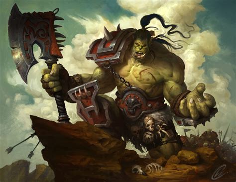 https://www.artstation.com/artwork/0Xwnw5 | Warcraft art, Warcraft orc ...