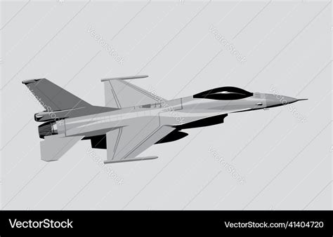 Lockheed martin f-16 fighting falcon Royalty Free Vector