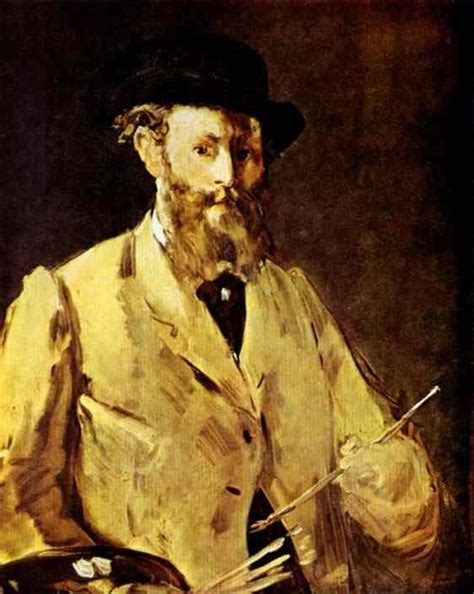 Edouard Manet. Self-Portrait with a Palette.