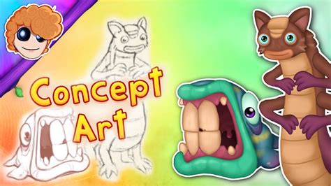 Turning Concept Art into Monsters! - My Singing Monsters - YouTube