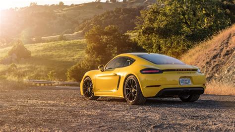 2019 Yellow Porsche 718 Cayman GT4 Sports Car Wallpapers - Wallpaper Cave