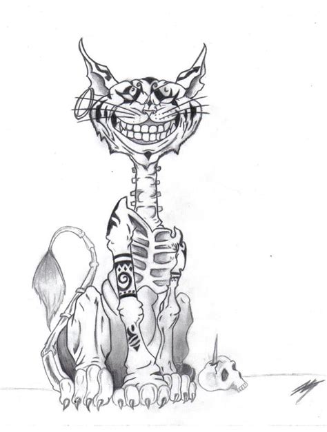 Evil Cheshire Cat by AxDeadxAngelsxKiss on DeviantArt