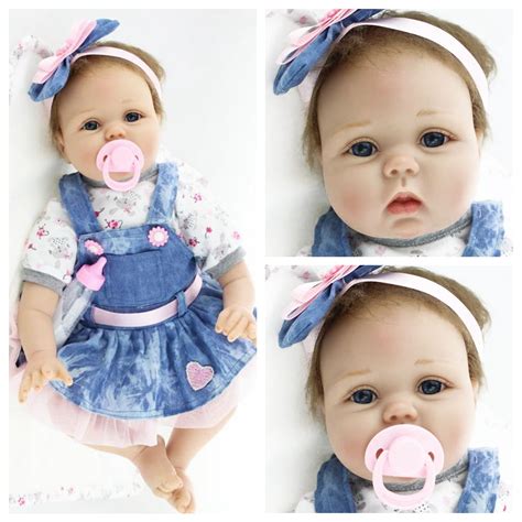 UBesGoo 22" Reallife Baby Dolls Silicone Newborn Girl Toy - Walmart.com ...