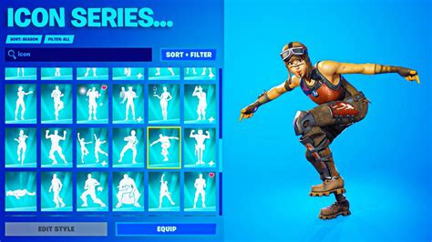 Fortnite All Icon Series Emotes