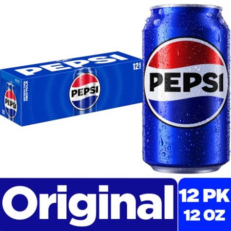 Pepsi Cola® Soda Cans, 12 pk / 12 fl oz - Pick ‘n Save