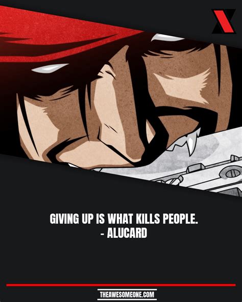 40+ Hellsing Quotes | The Darkest Gruesome Anime Of All • The Awesome One