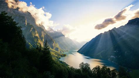 Switzerland Alps Mountains Morning 4k Wallpaper,HD Nature Wallpapers,4k ...