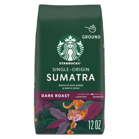 Starbucks® Sumatra Dark Roast Ground Coffee, 12 oz - Ralphs