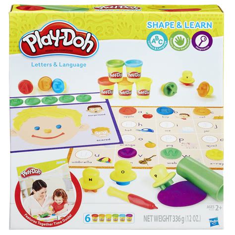 Play-Doh Shape and Learn Letters and Language