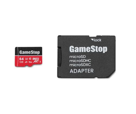 GameStop 64GB U3 Micro SD Card with Adapter