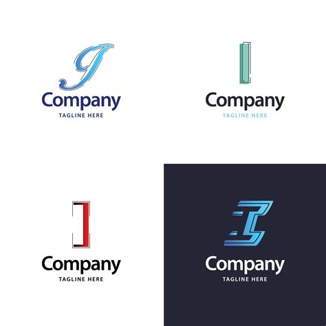 Letter I Big Logo Pack Design Creative Modern logos design for your ...