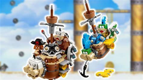 LEGO Expands Its Mario Collection With Larry And Morton's Airships ...