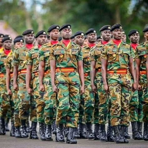 Ghana Army Ranks and Salary Structure 2024