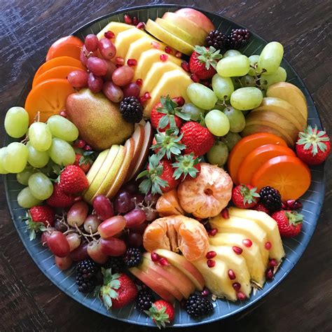 Rainbow Fruit Platter – healthyGFfamily.com