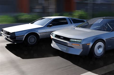 DeLorean E mashes up past with the future as a cool eye candy electric ...