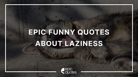 Epic Funny Quotes About Laziness During Quarantine - Epic Quotes