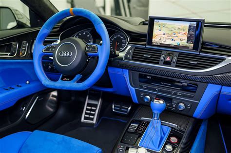 Voodoo Blue Audi RS7 Has an Interior That Belongs in a Lamborghini ...