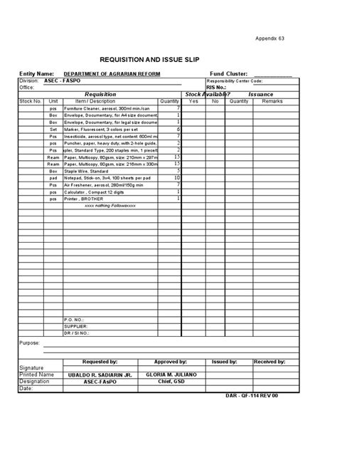 RIS Form | PDF