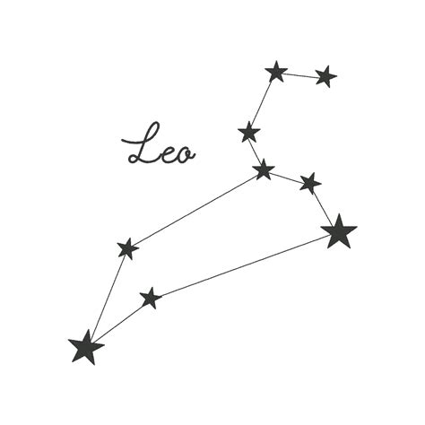 Leo Embroidery Design, Leo Constellation Embroidery Design, Zodiac ...