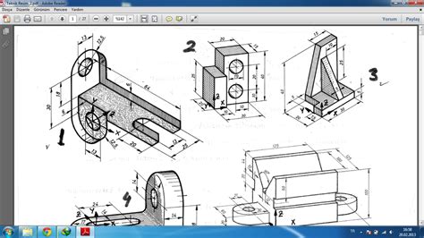 2d Autocad Drawing Samples - rxd0wnload