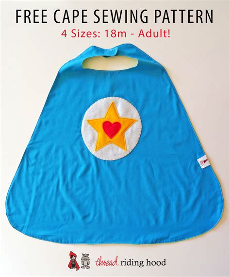 Made by Me Monday – Super Hero Cape {pattern + tutorial}|Thread Riding Hood